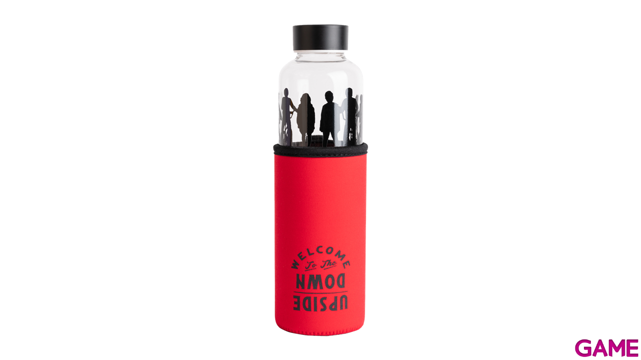 Botella de Cristal con Funda de neopreno Stranger Things de 500 ml-3 Botella de Cristal con Funda de neopreno Stranger Things de 500 ml-3