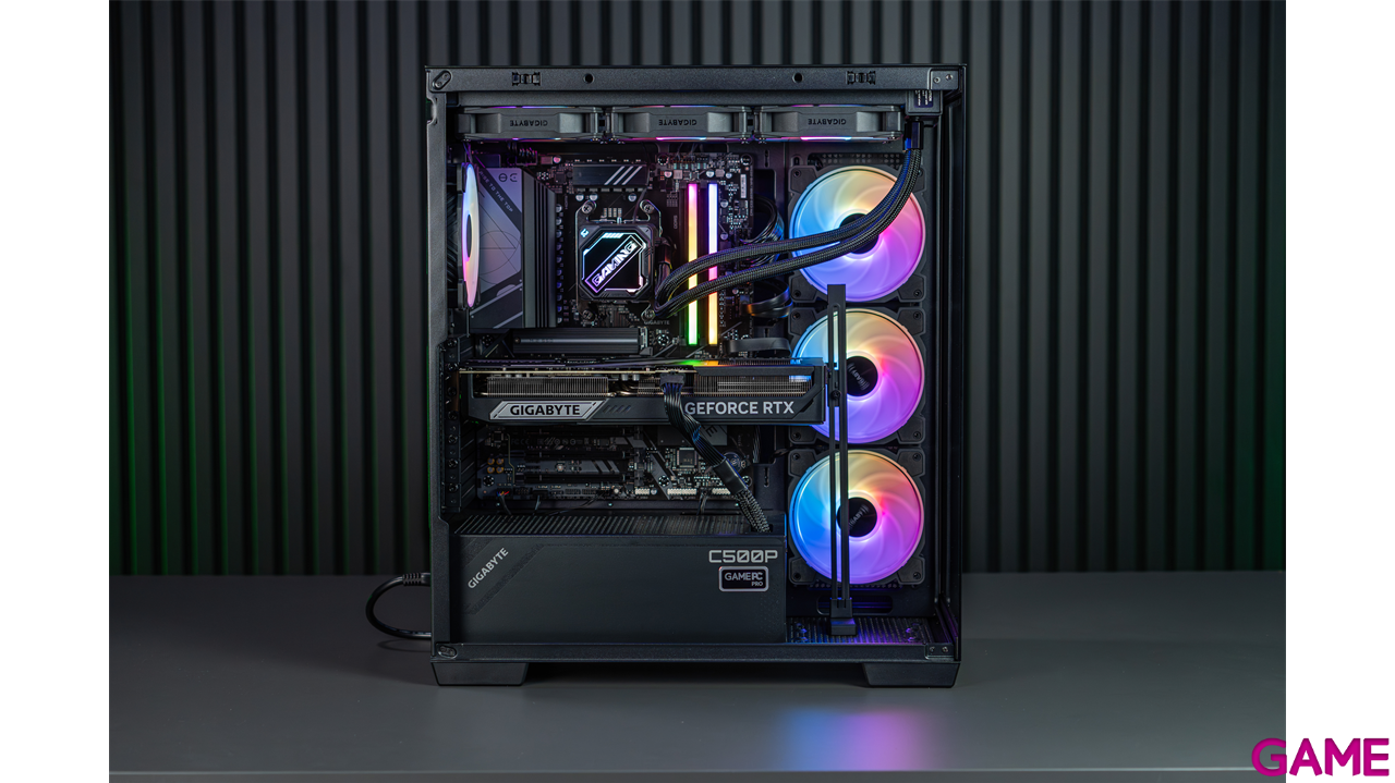 GAMEPC PRO Gigabyte Edition 25R760T Ryzen 7 7700X - RTX 5060 TI 16GB - 32GB - 1TB SSD - Ordenador Sobremesa Gaming-1
