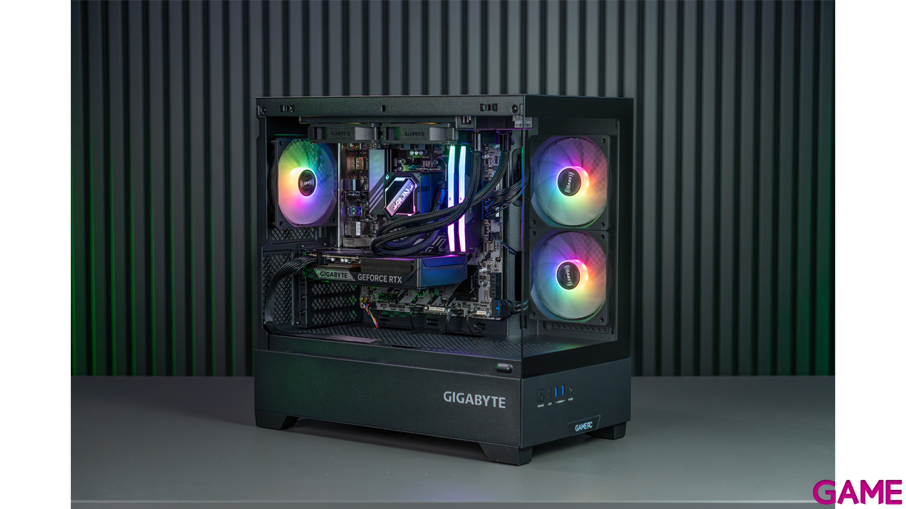 GAMEPC PRO Gigabyte Edition 25R560TC Ryzen 5 7600X - RTX 5070 TI 16GB - 32GB - 1TB SSD - Ordenador Sobremesa Gaming-5 GAMEPC PRO Gigabyte Edition 25R560TC Ryzen 5 7600X - RTX 5070 TI 16GB - 32GB - 1TB SSD - Ordenador Sobremesa Gaming-5