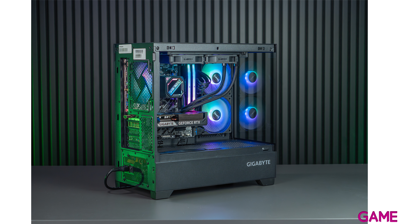 GAMEPC PRO Gigabyte Edition 25R560TC Ryzen 5 7600X - RTX 5070 TI 16GB - 32GB - 1TB SSD - Ordenador Sobremesa Gaming-7 GAMEPC PRO Gigabyte Edition 25R560TC Ryzen 5 7600X - RTX 5070 TI 16GB - 32GB - 1TB SSD - Ordenador Sobremesa Gaming-7