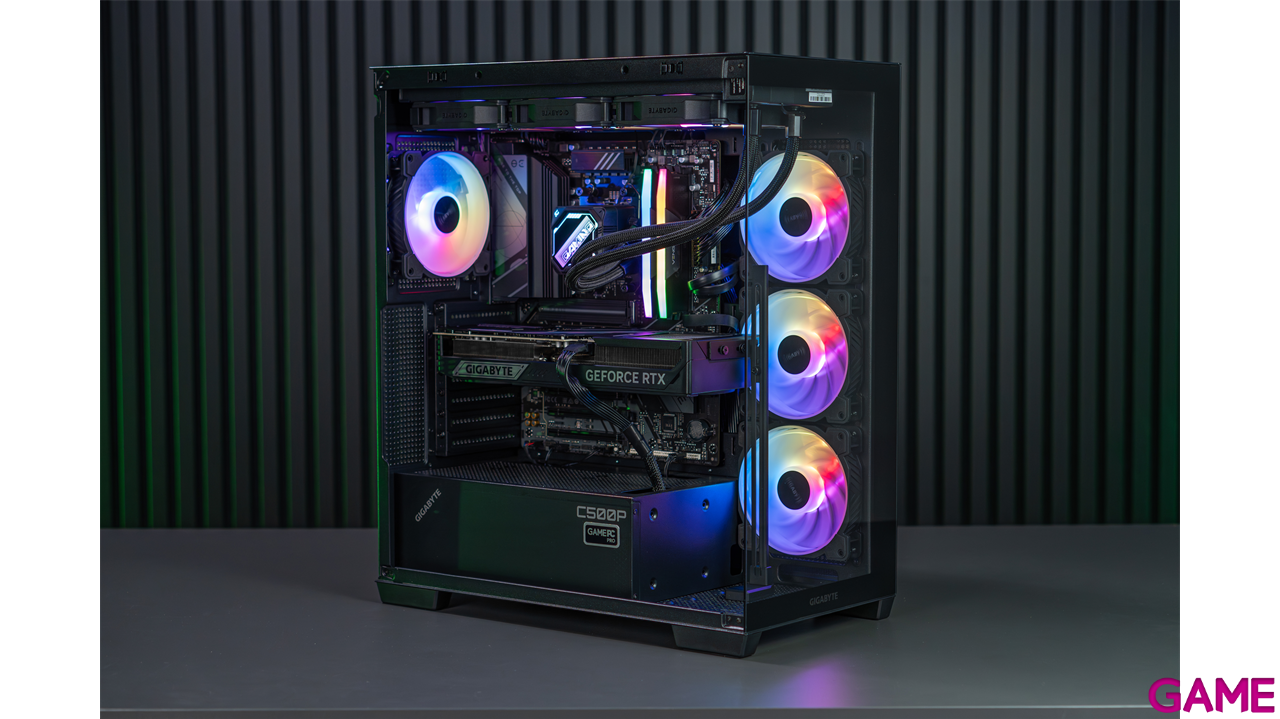 GAMEPC PRO Gigabyte Edition 25R760TC Ryzen 7 7700X - RTX 5070 TI 16GB - 32GB - 1TB SSD - Ordenador Sobremesa Gaming-0 GAMEPC PRO Gigabyte Edition 25R760TC Ryzen 7 7700X - RTX 5070 TI 16GB - 32GB - 1TB SSD - Ordenador Sobremesa Gaming-0