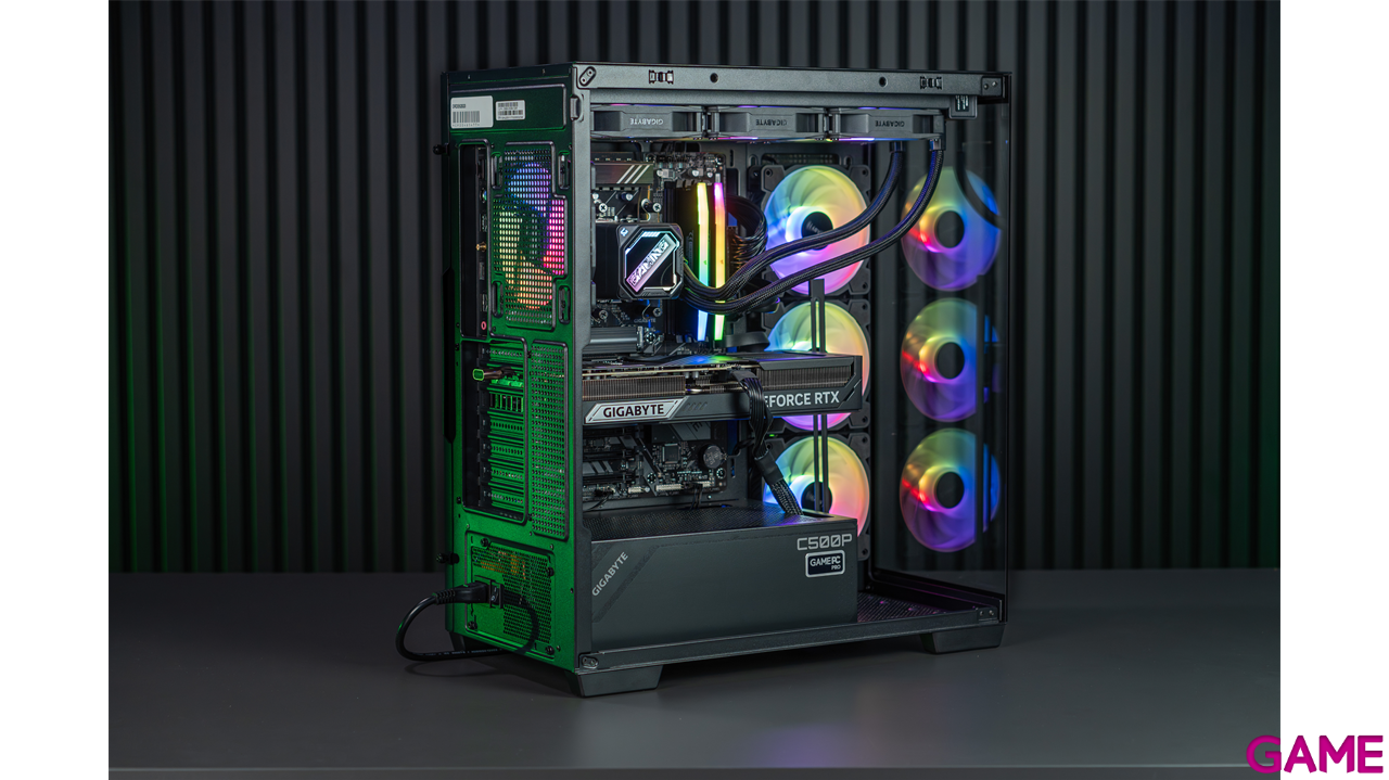 GAMEPC PRO Gigabyte Edition 25R760TC Ryzen 7 7700X - RTX 5070 TI 16GB - 32GB - 1TB SSD - Ordenador Sobremesa Gaming-2 GAMEPC PRO Gigabyte Edition 25R760TC Ryzen 7 7700X - RTX 5070 TI 16GB - 32GB - 1TB SSD - Ordenador Sobremesa Gaming-2
