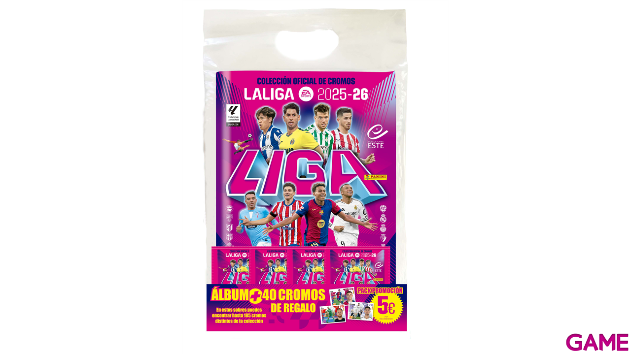 Starter Pack La Liga 2025-2026 (Album + 5 sobres)-0