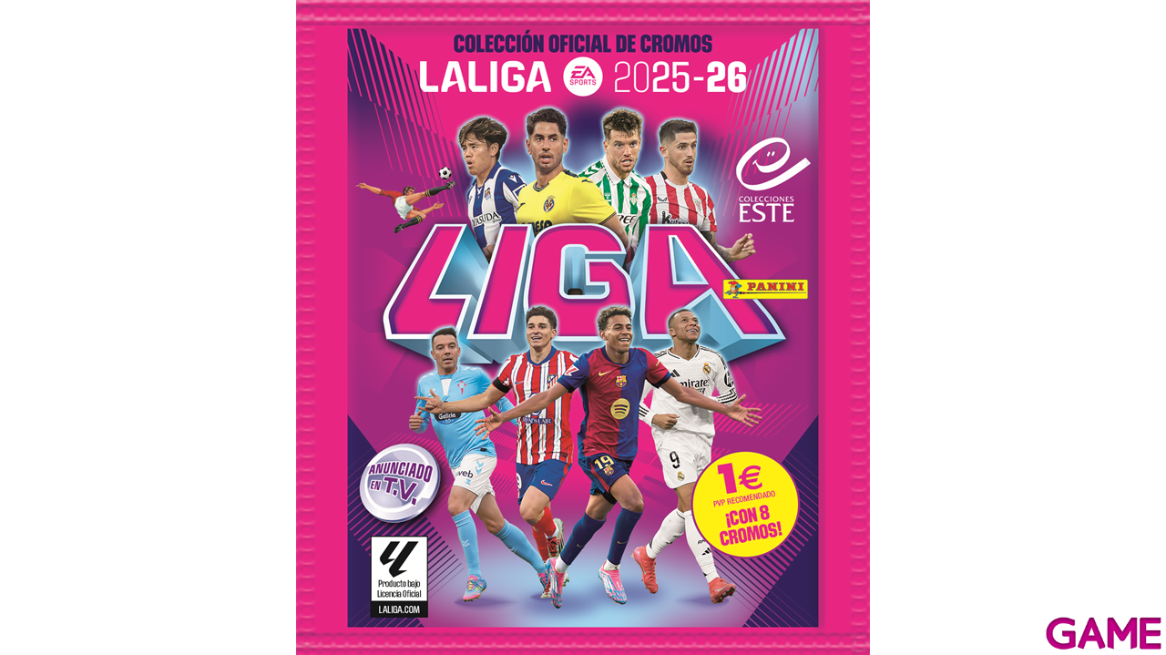 Sobre de cromos La Liga 2025-2026-0