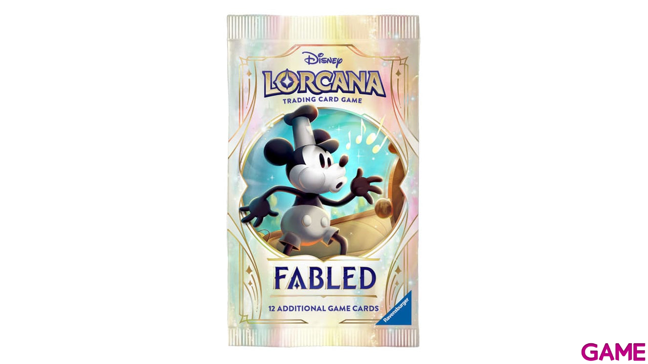 Disney Lorcana: Fabled Booster Pack Individual (ingles)-0