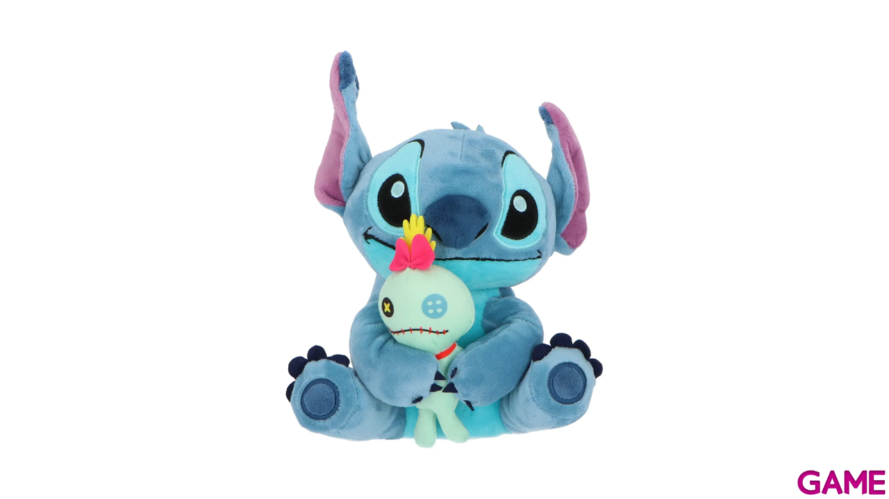 Hucha Peluche Disney Stitch con muñeco 20 cm.-0