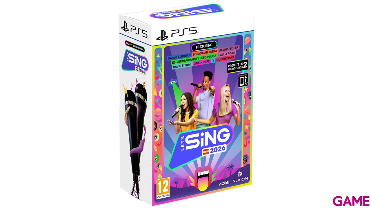 Let´s Sing 2026 + 2 Microfonos-5