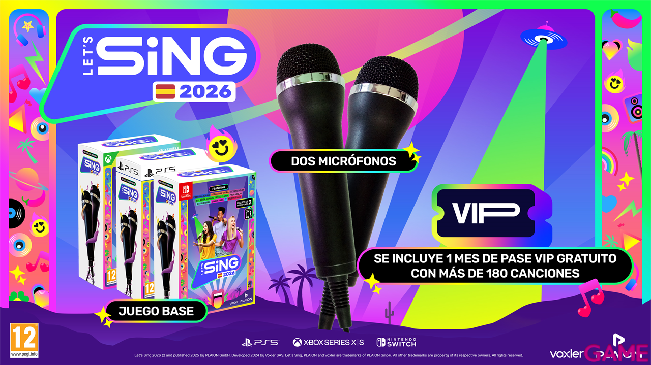 Let´s Sing 2026 + 2 Microfonos-2