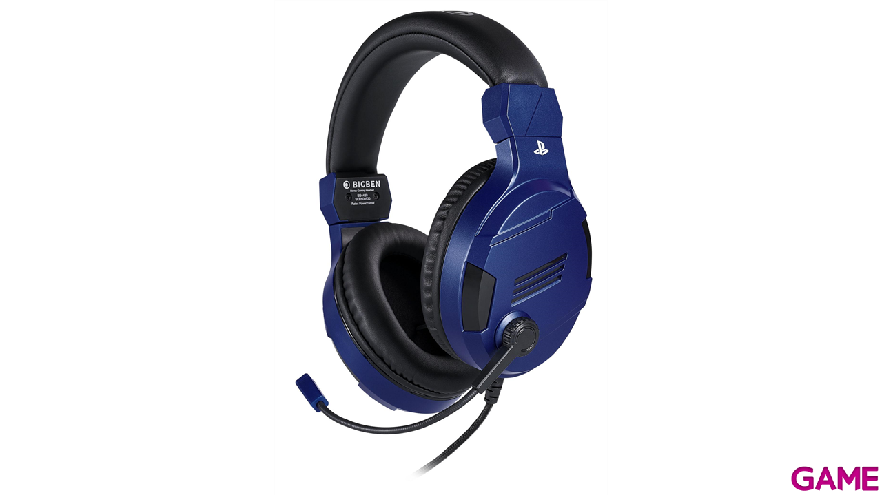 Auriculares Gaming Nacon Azules - Licencia Oficial Playstation-0