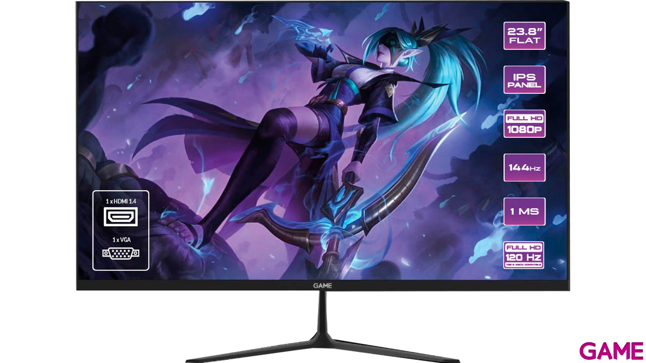 GAME M24VN25 24´´ - IPS - Full HD - 144Hz - Monitor-0 GAME M24VN25 24´´ - IPS - Full HD - 144Hz - Monitor-0