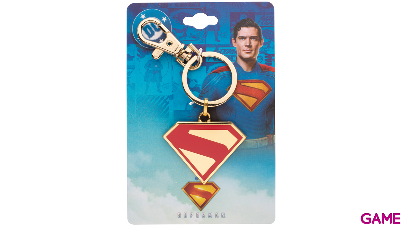 Llavero metalico DC Comics Superman Logo-2