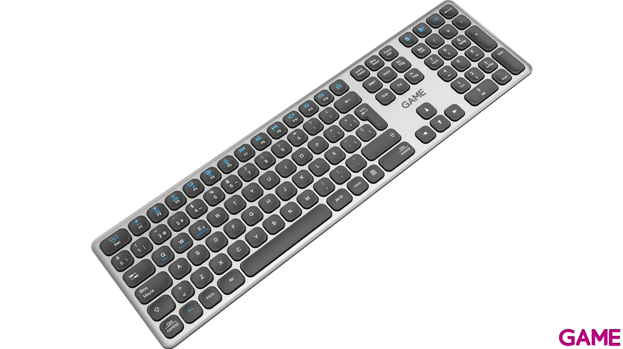GAME Home and Work HW-KX Slim Wireless Bluetooth Spanish Layout - Teclado-1