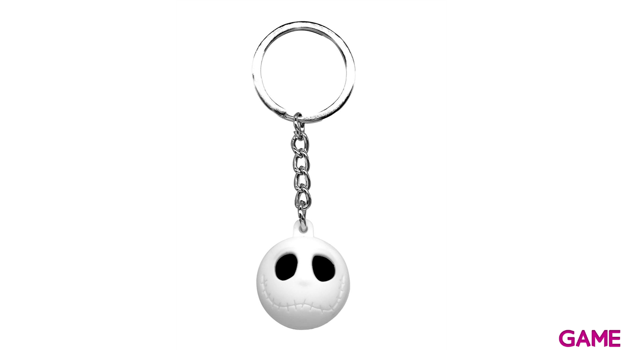 Llavero Pesadilla antes de Navidad Jack Icon Ball (Happy)-0