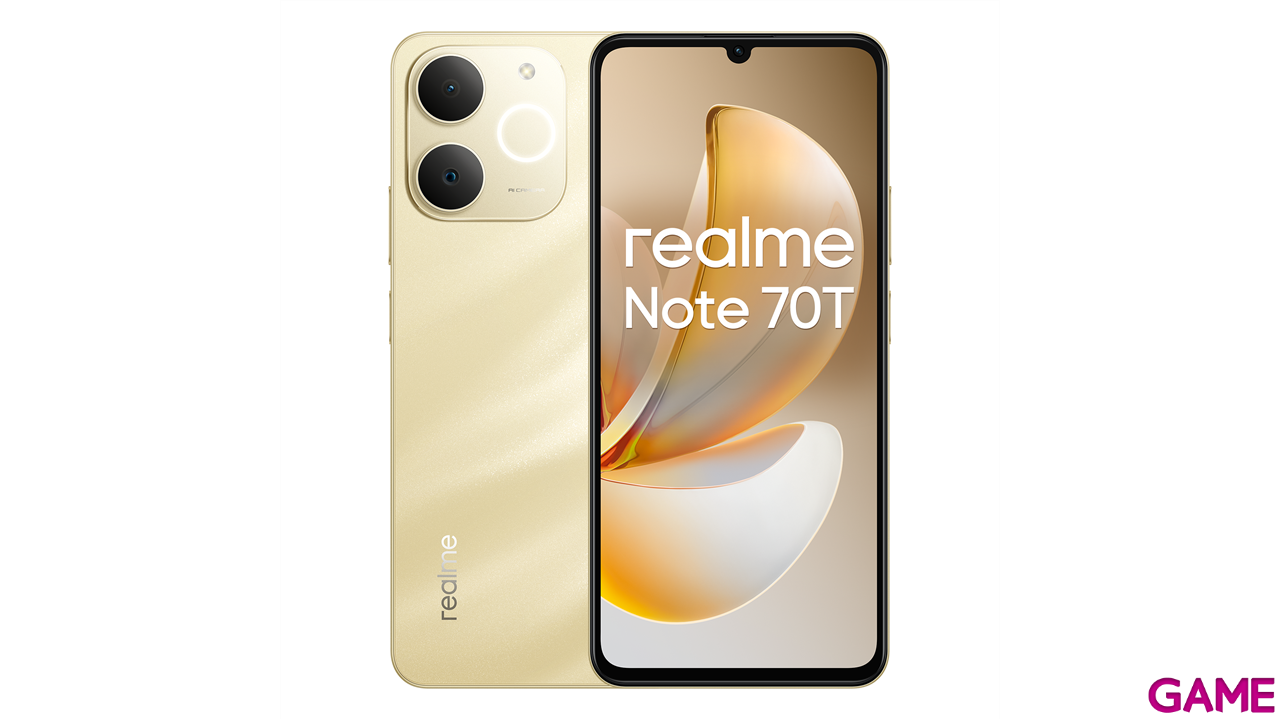 Realme Note 70T 4/128GB Oro-5