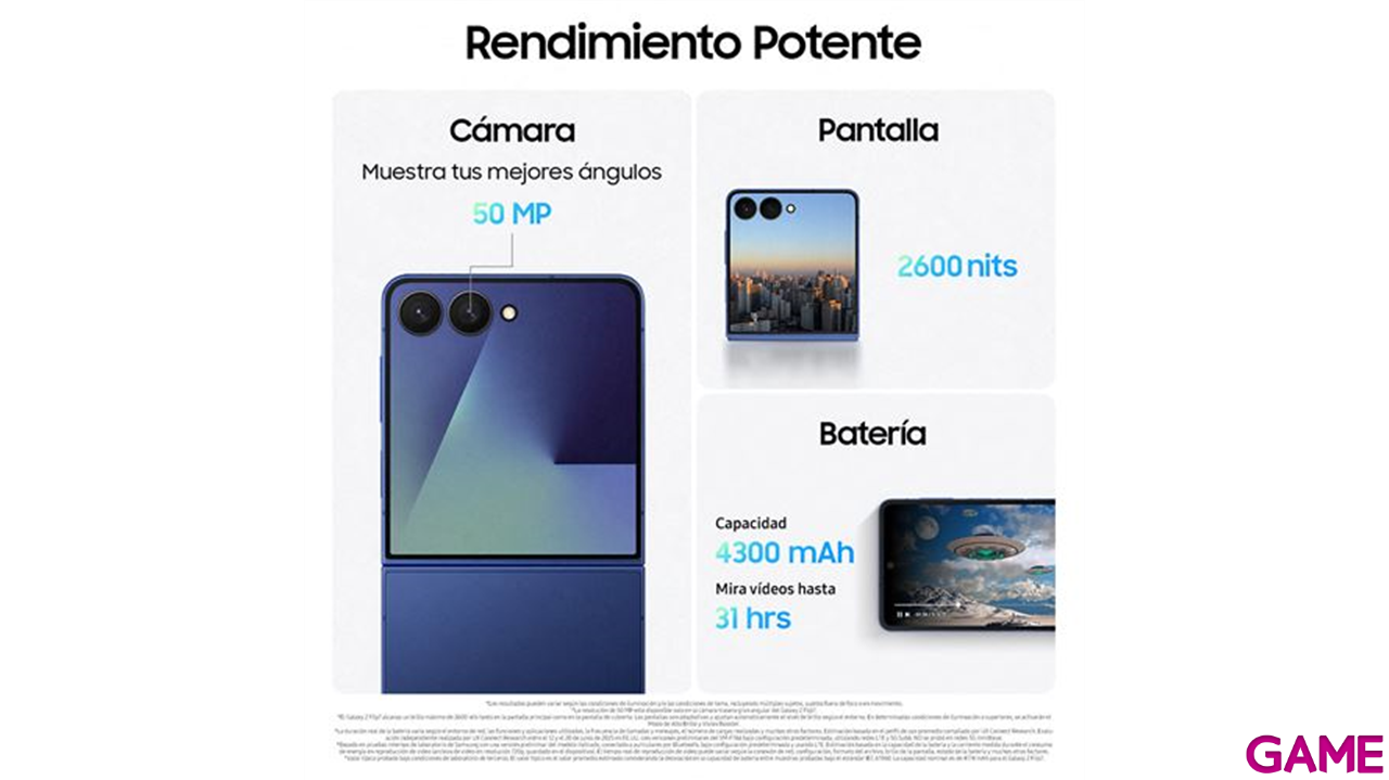 Galaxy Z Flip 7 12/512GB Blue Shadow-2