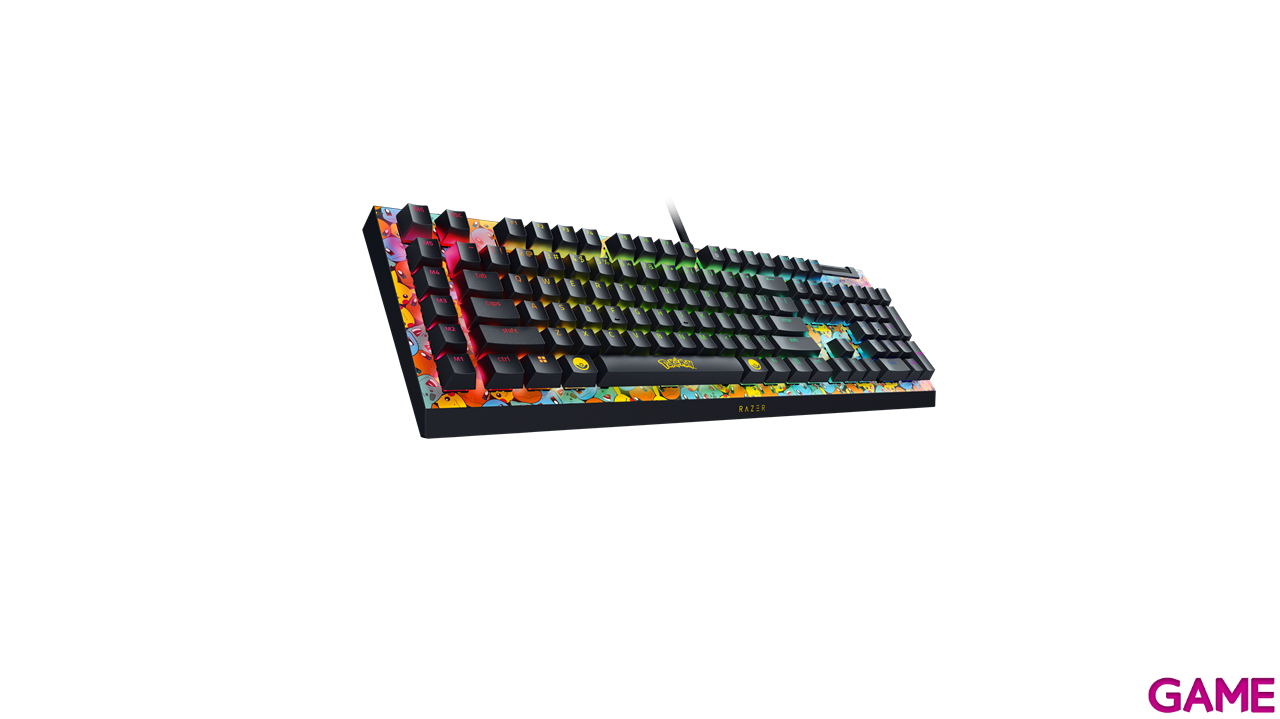 Razer BlackWidow V4 X Green Switch Pokémon Kanto Starters Edition - US Layout - Teclado Gaming-0
