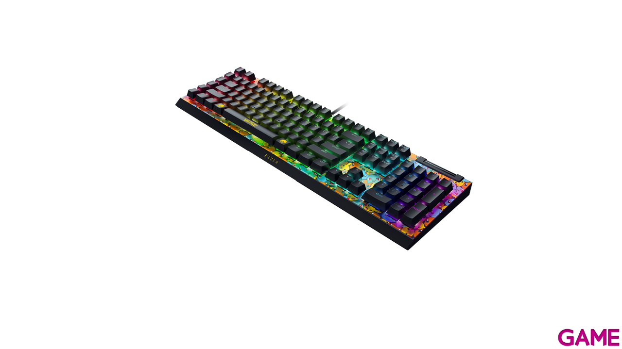 Razer BlackWidow V4 X Green Switch Pokémon Kanto Starters Edition - US Layout - Teclado Gaming-2