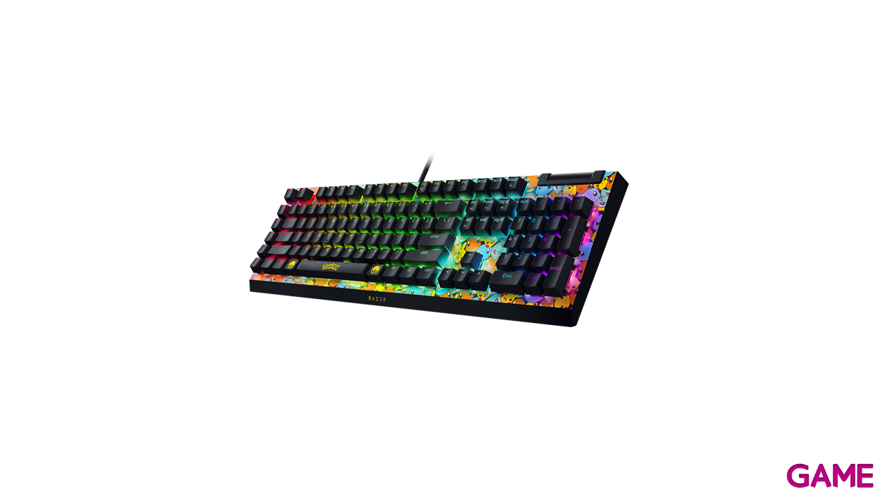 Razer BlackWidow V4 X Green Switch Pokémon Kanto Starters Edition - US Layout - Teclado Gaming-4