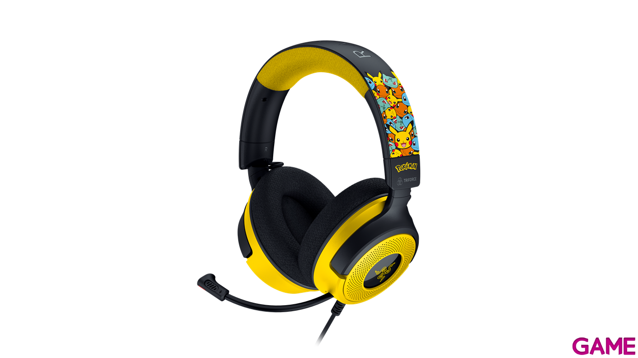 Razer Kraken V4 X Pokémon Kanto Starters Edition PC - PS5 - PS4 - Auriculares Gaming-2