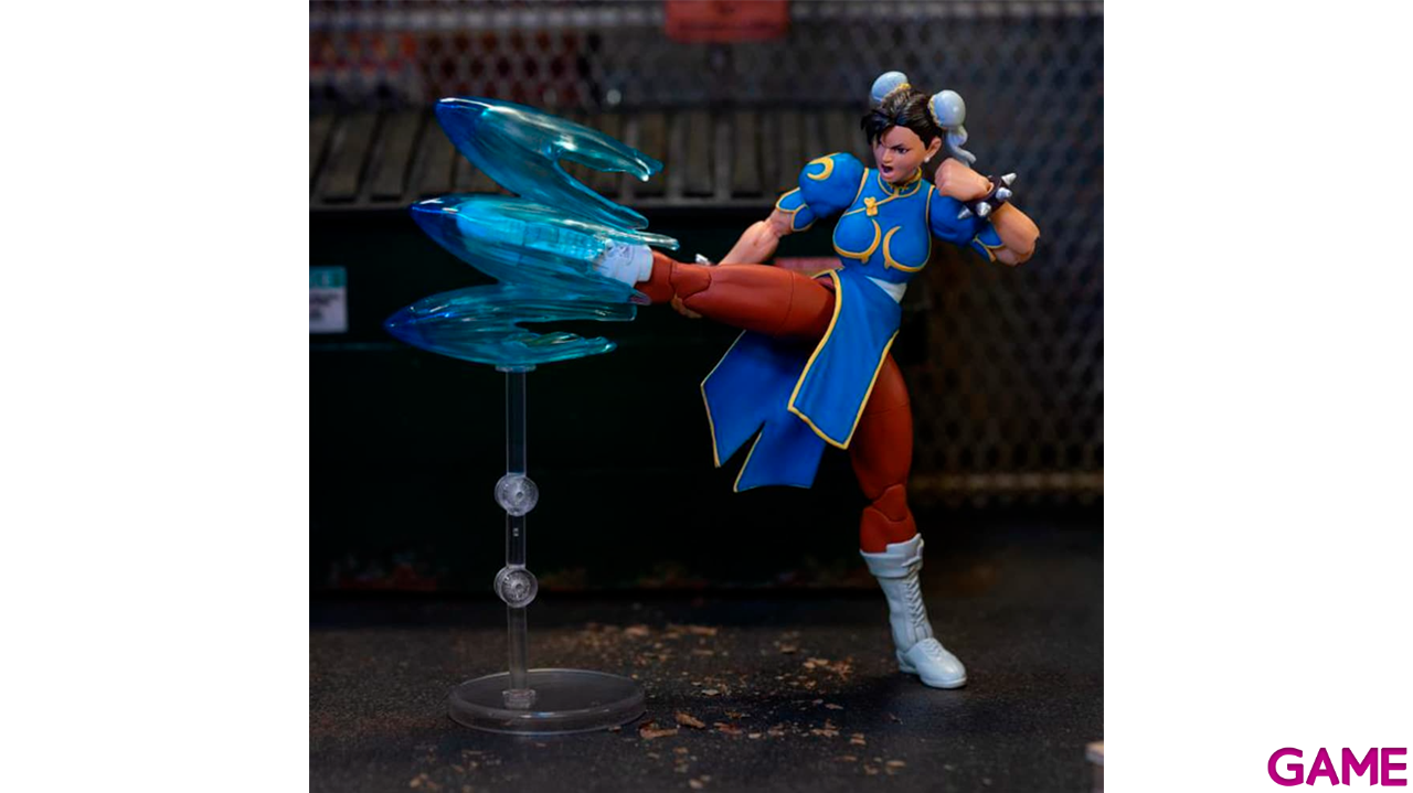Figura Street Fighter II Chun-Li The final Challegers de 15 cm-1