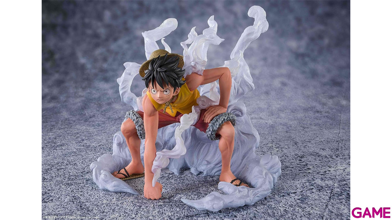 Figura One Piece Monkey D.Luffy  Summit War of Marineford de 12 cm-1