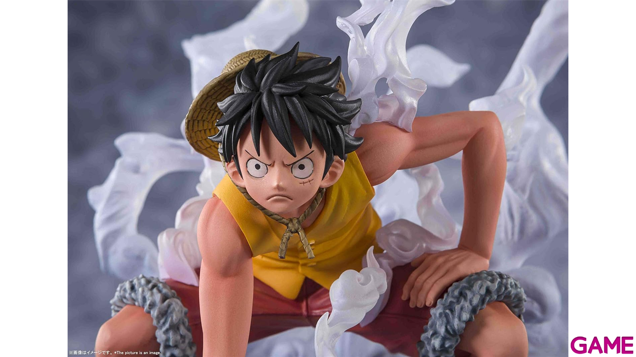Figura One Piece Monkey D.Luffy  Summit War of Marineford de 12 cm-2