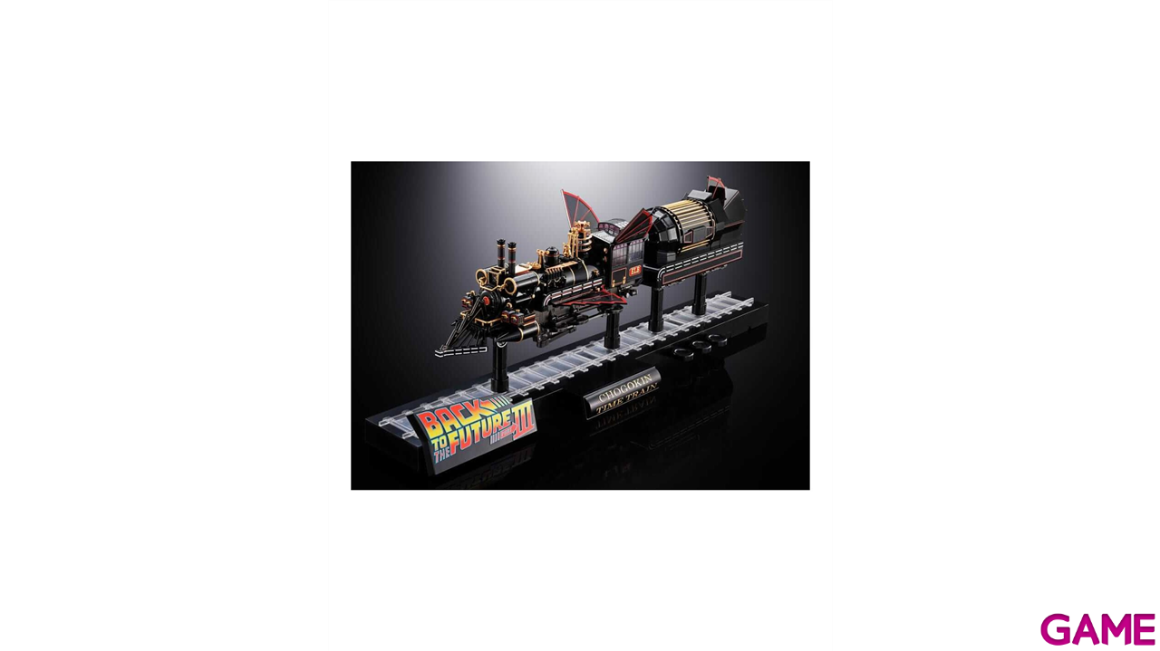 Figura Regreso al Futuro III Chogokin Time Train de 52 cm-9