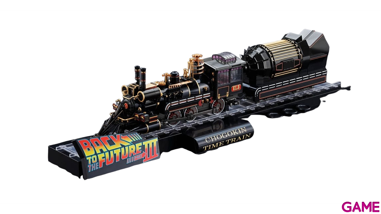 Figura Regreso al Futuro III Chogokin Time Train de 52 cm-8