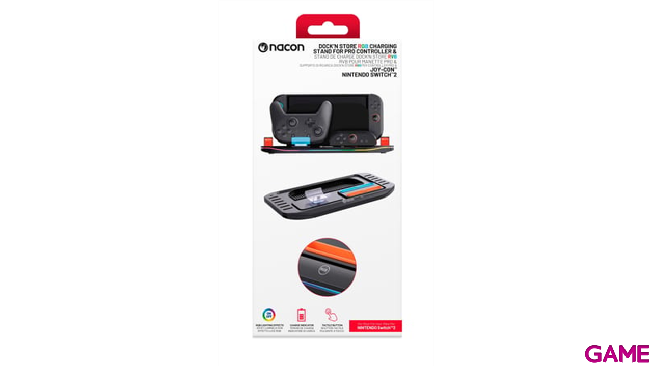 Base de carga Consola + 4 Joy-con + 1 Pro Controller - Nacon-0
