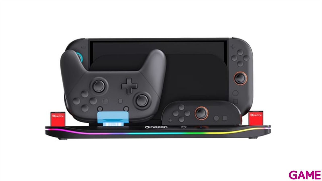 Base de carga Consola + 4 Joy-con + 1 Pro Controller - Nacon-3