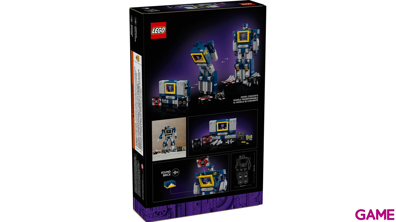 LEGO Icons Transformers: Soundwave 10358-1