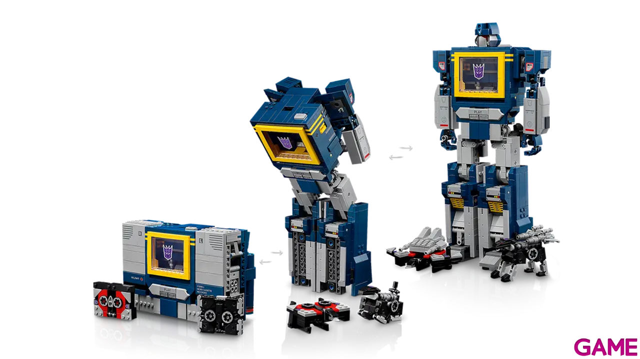 LEGO Icons Transformers: Soundwave 10358-4