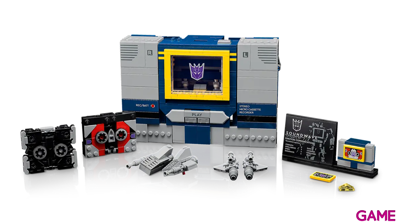 LEGO Icons Transformers: Soundwave 10358-8