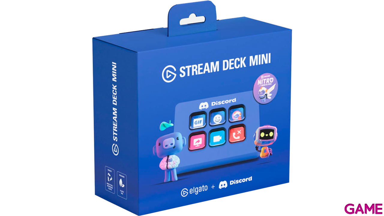 Elgato Stream Deck Mini Discord - Controlador Streaming-1