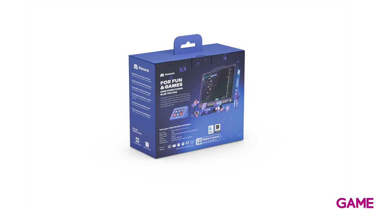 Elgato Stream Deck Mini Discord - Controlador Streaming-5