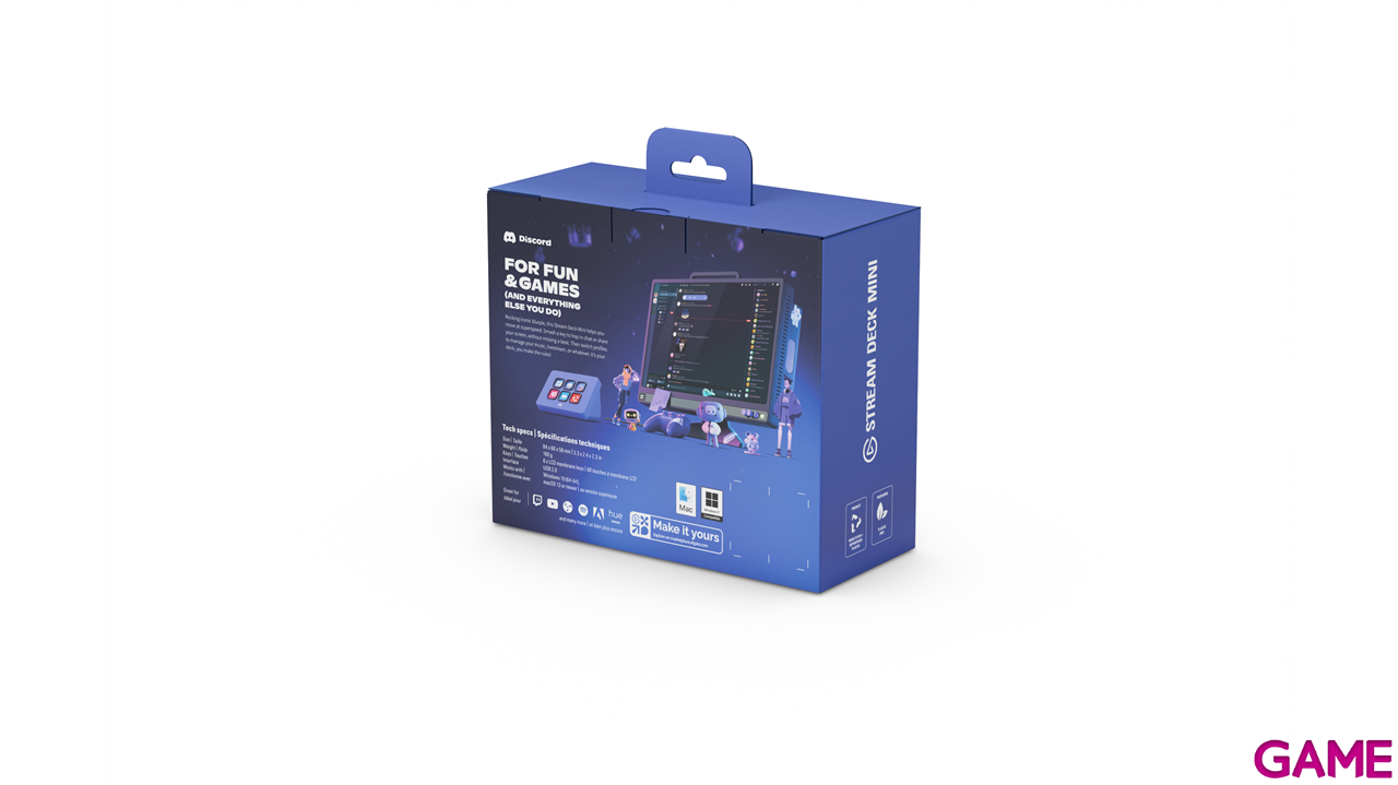 Elgato Stream Deck Mini Discord - Controlador Streaming-7