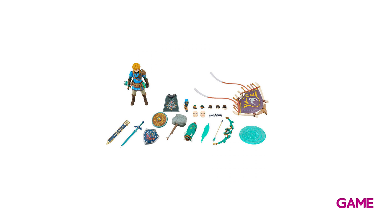 Figura The Legend of Zelda Tears of the Kingdom Link Version DX Edition de 15 cm-3