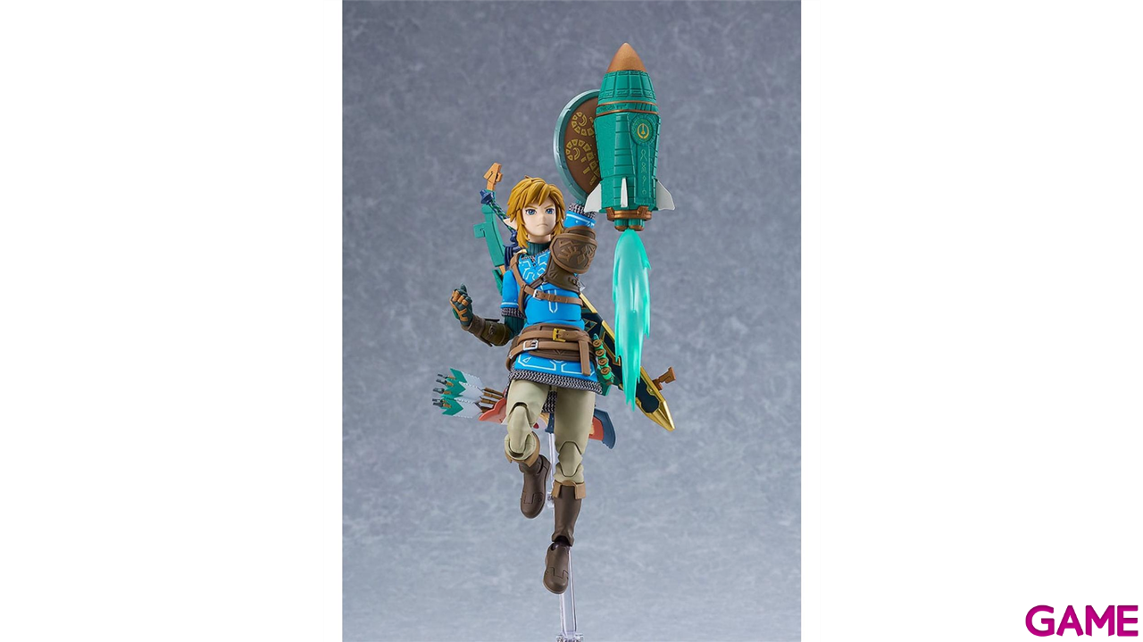 Figura The Legend of Zelda Tears of the Kingdom Link Version DX Edition de 15 cm-4