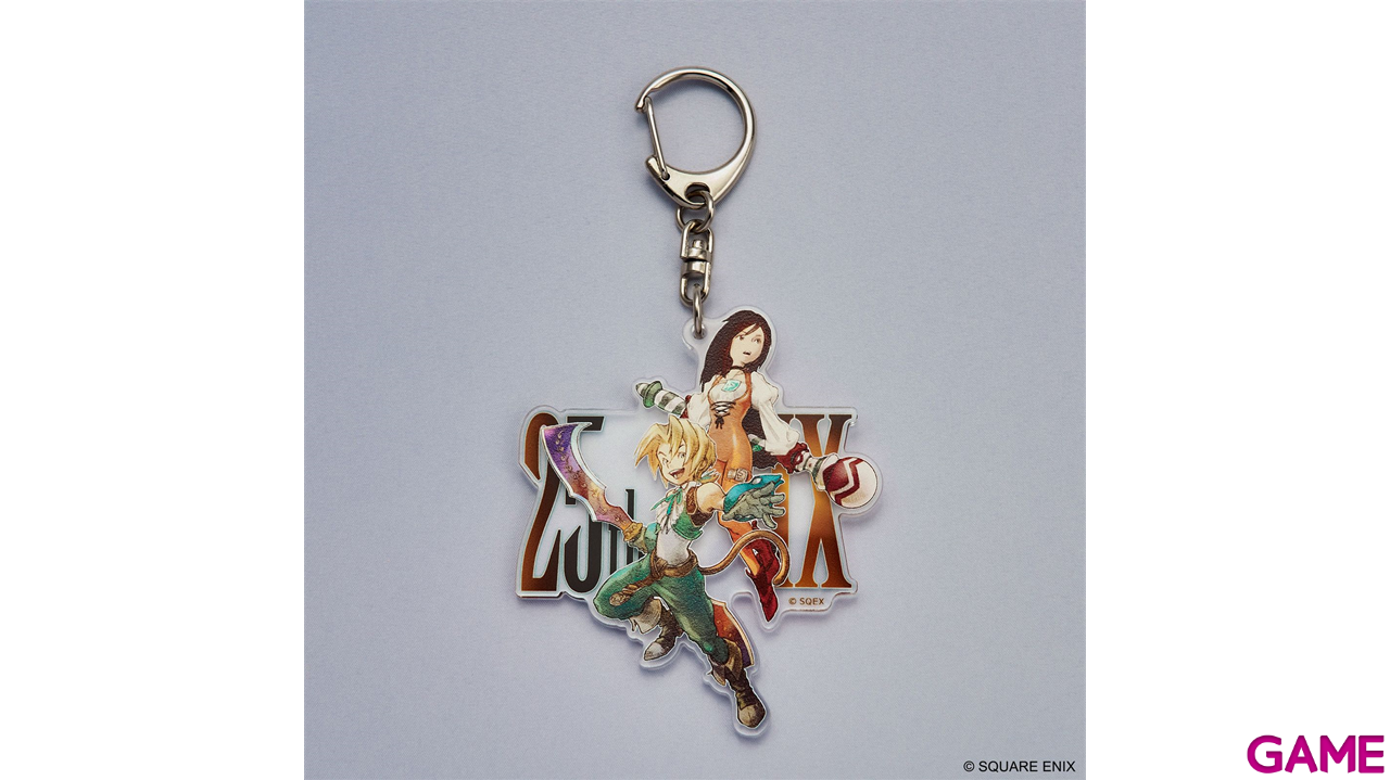 Llavero Final Fantasy IX 25th aniversario Vivi Ornitier y Adelbert Steiner de 7,5 cm-2