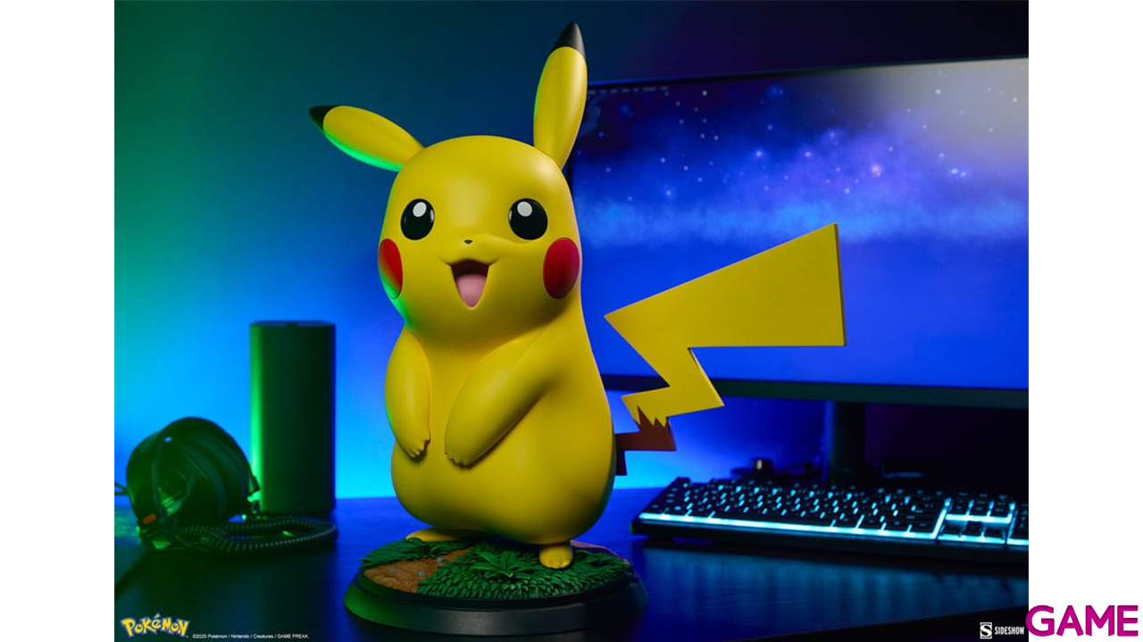 Figura Pokémon Life-Size Statue Pikachu de 47 cm-1