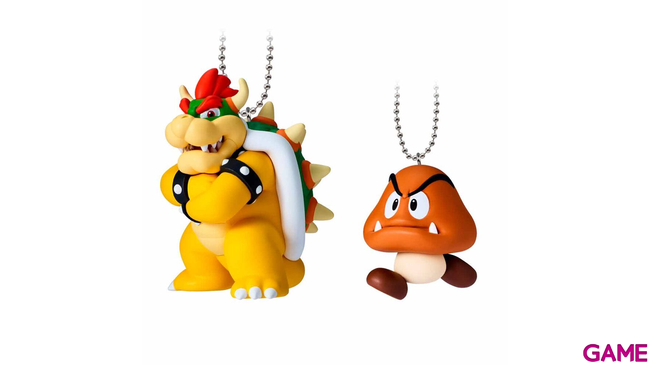 Figura para llavero Super Mario Bros. Mascot Charm Collection series 2 de 5,5 cm (surtido)-2