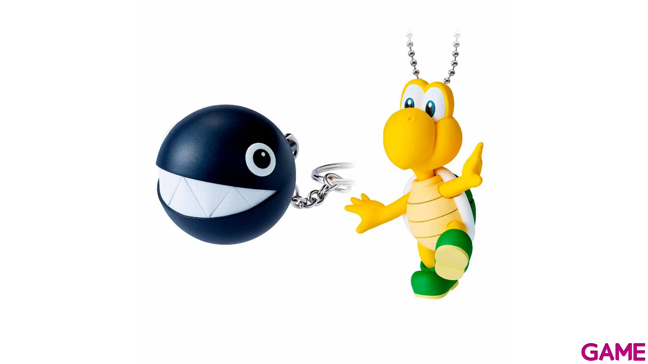 Figura para llavero Super Mario Bros. Mascot Charm Collection series 2 de 5,5 cm (surtido)-5