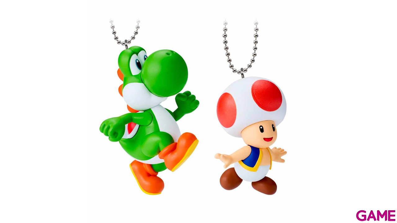 Figura para llavero Super Mario Bros. Mascot Charm Collection series 2 de 5,5 cm (surtido)-6