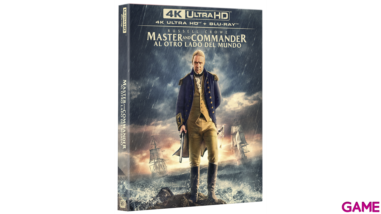 Master and Commander Al Otro Lado del Mundo 4K + BD-1