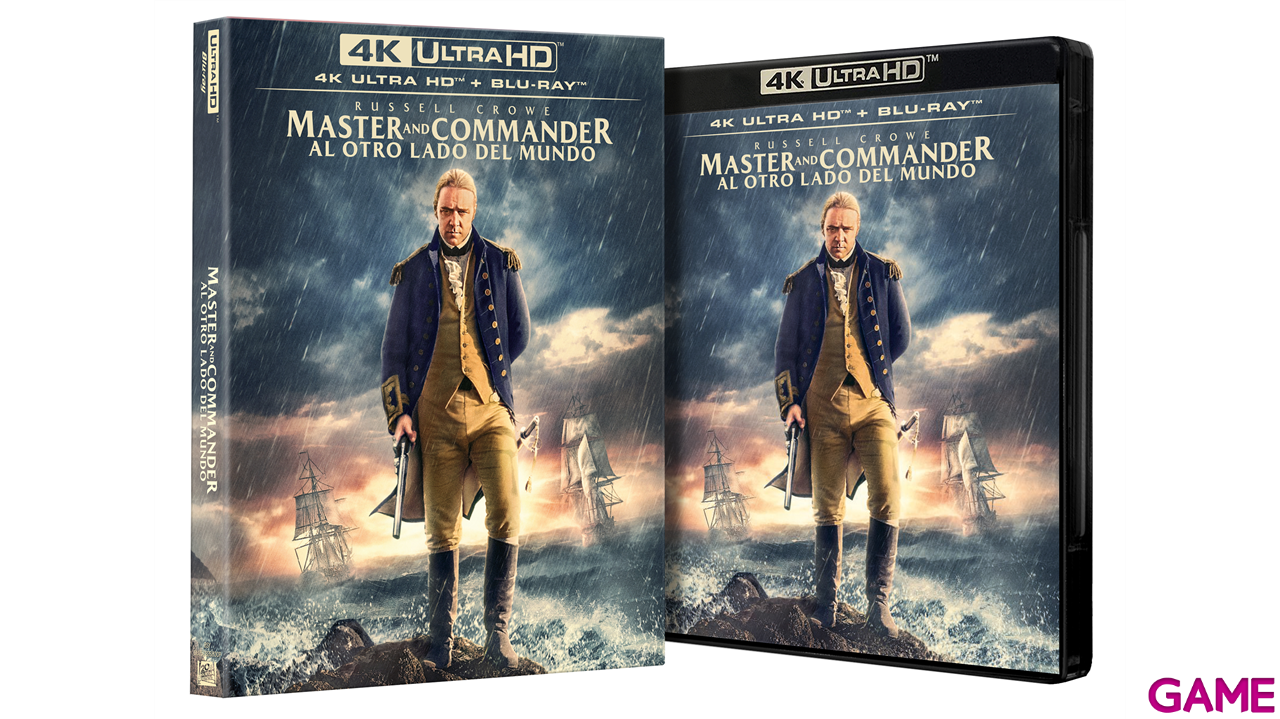 Master and Commander Al Otro Lado del Mundo 4K + BD-3