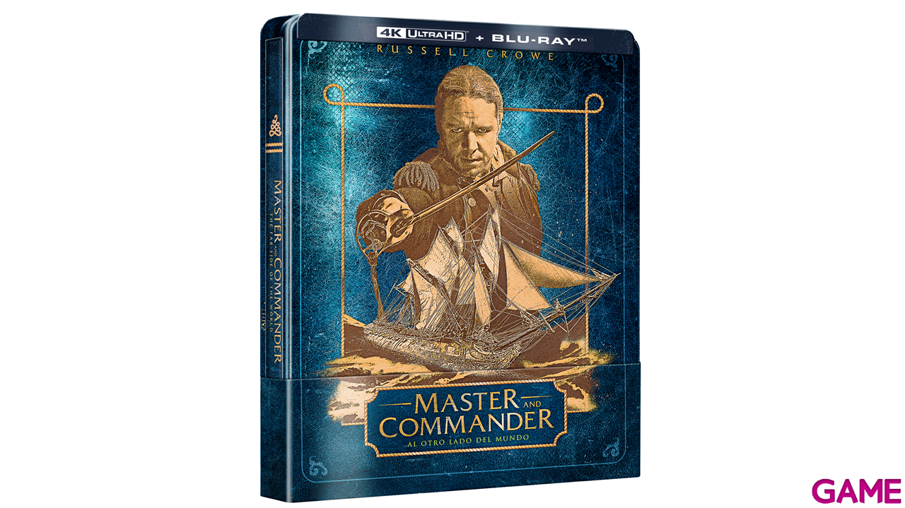Master and Commander Al Otro Lado del Mundo 4K + BD Edición Steelbook-2