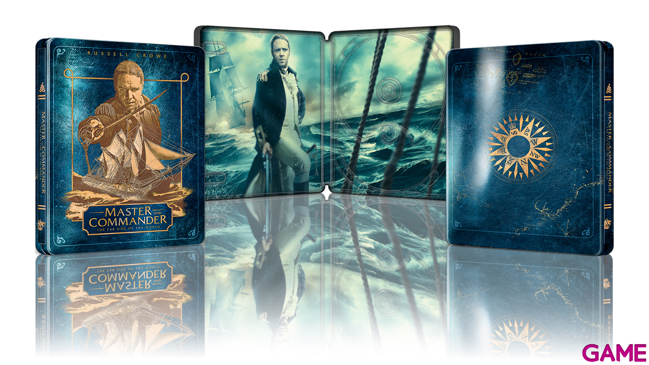 Master and Commander Al Otro Lado del Mundo 4K + BD Edición Steelbook-3