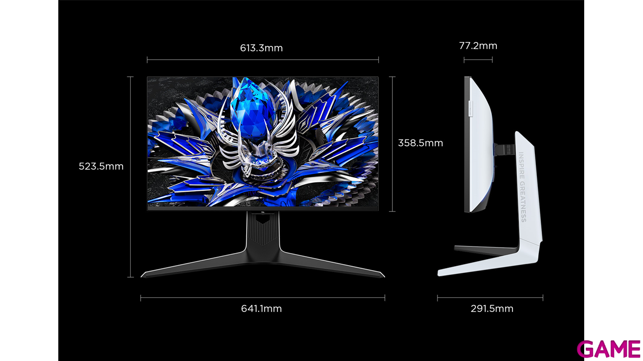 TCL 27R83U 27´´ - MiniLED - 4K UHD - 160Hz 1ms - Altavoces - Monitor Gaming-9