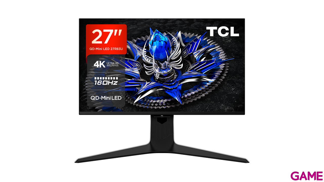 TCL 27R83U 27´´ - MiniLED - 4K UHD - 160Hz 1ms - Altavoces - Monitor Gaming-7