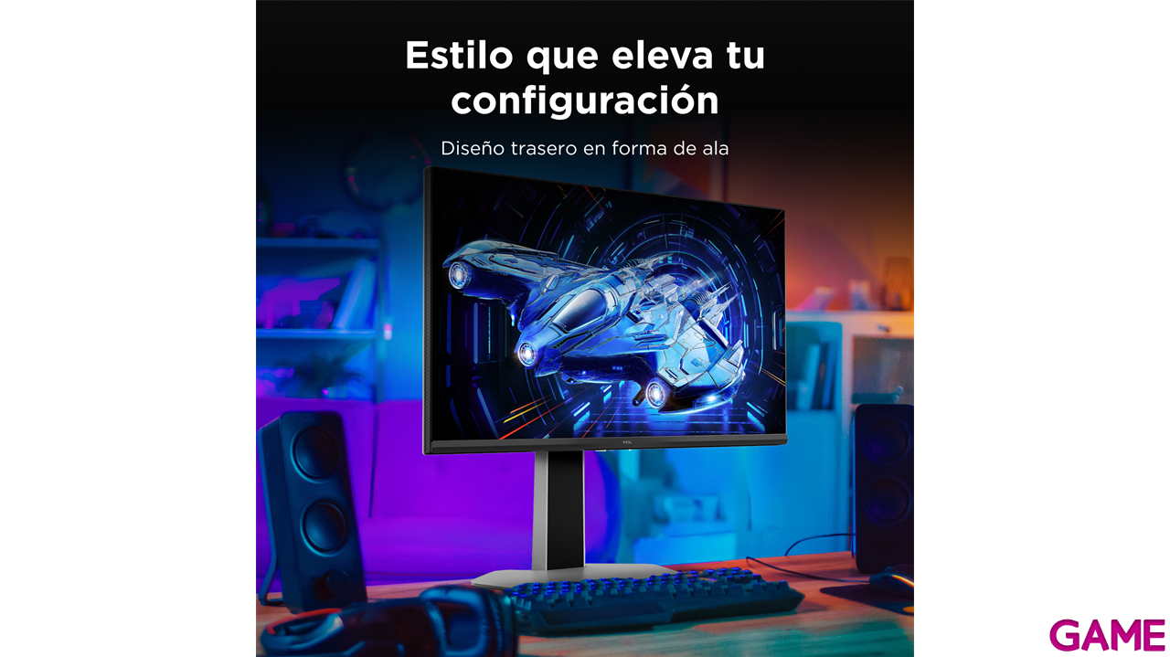 TCL 25G64 25´´ - MiniLED - Full HD - 300Hz 1ms - Altavoces - Monitor Gaming-12